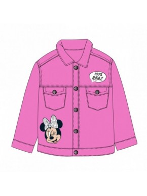 Veste rose Minnie Mouse pour filles