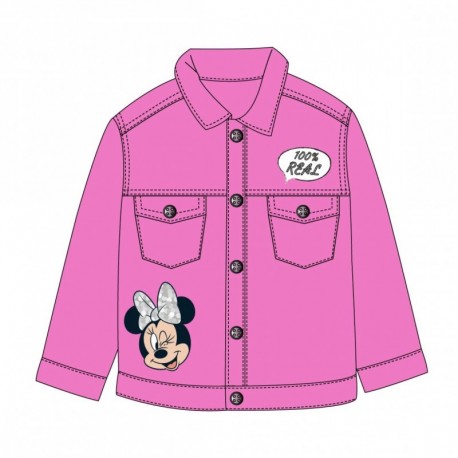 Veste rose Minnie Mouse pour filles