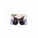 Lunettes de soleil violettes Hello Kitty avec design de nœud