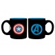 Set 2 mini mugs Captain America and Hulk Avengers