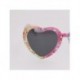 Óculos de sol Care Bears coração multicolorido