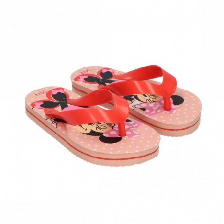 Chinelos Flip Flop da Minnie Mouse para crianças