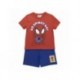 Ensemble T-shirt Spidey et short bleu pour enfants