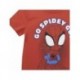Conjunto camiseta Spidey e shorts azuis para crianças