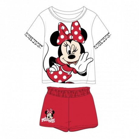Ensemble t-shirt et short Minnie Mouse pour filles