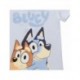 Pyjama court Bluey pour enfants en bleu avec imprimé