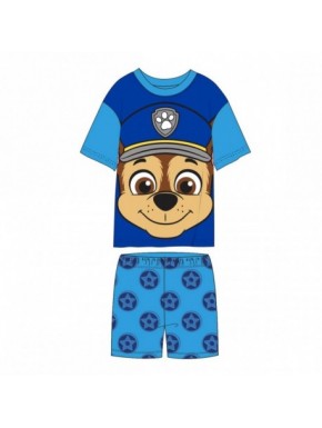 Pyjama court bleu Paw Patrol avec motifs pour enfants