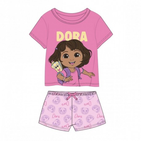 Pyjama rose Dora l'Exploratrice pour enfants