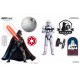 Pack gift Darth Vader Cup + Keyring + Stickers