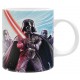 Pack gift Darth Vader Cup + Keyring + Stickers