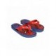 Tongs pour enfants Spider-Man en bleu et rouge