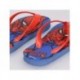 Chanclas infantiles de Spider-Man en azul y rojo