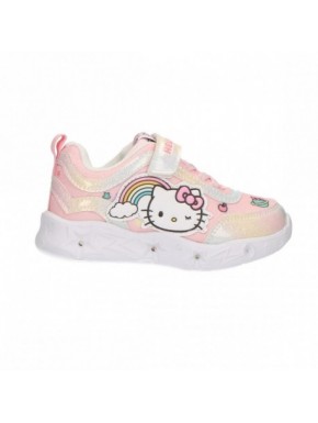 Tênis rosa Hello Kitty com luzes