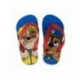 Chanclas Paw Patrol de EVA azul y rojo para niños