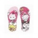 Chanclas infantiles Hello Kitty en rosa y blanco
