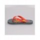 Chanclas Flip Flop Hot Wheels negras y rojas para niños