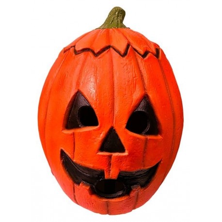 Máscara calabaza naranja Don Post para adultos