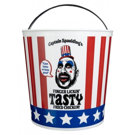 Cubeta para dulces La Casa de los 1000 Cadáveres con diseño de Captain Spaulding