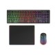 Pack Mars Gaming MCPWXES com teclado, rato e tapete