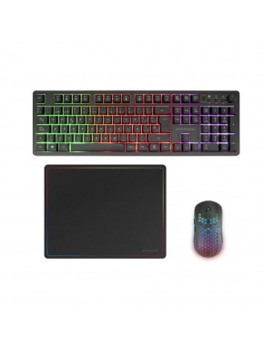 Pack Mars Gaming MCPWXES com teclado, rato e tapete