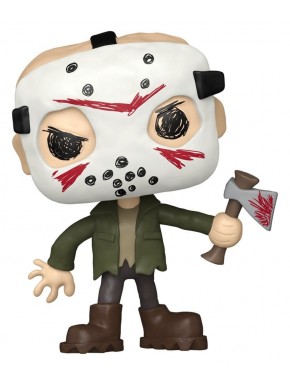 Funko Pop Jason Voorhees avec masque et hache, édition Doodles