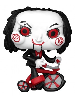 Funko Pop de Billy de Saw sur tricycle
