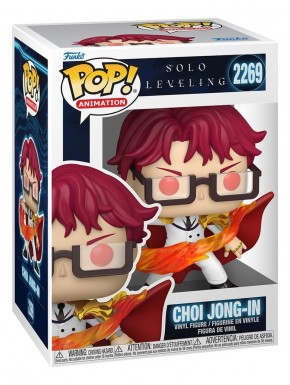 Choi Jong-In Funko Pop avec flammes de Solo Leveling