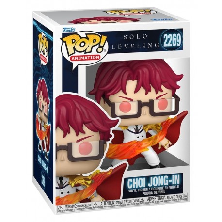 Choi Jong-In Funko Pop avec flammes de Solo Leveling