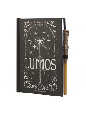 Cuaderno A5 Harry Potter con luz Lumos Maxima