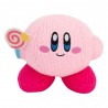 Peluche Kirby Nuiguru-Knit avec Baguette de Bonbon Invincible