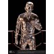 Estatua de Terminator 2 T-1000 de metal líquido