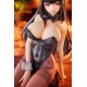 Estatua de Hina Bunny Girl a escala 1/4 en traje negro