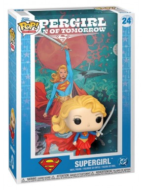 Funko Pop Comic Cover de Supergirl avec couverture de bande dessinée