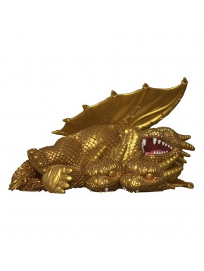 Figura POP! de King Ghidorah durmiendo, color dorado
