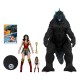 Pack de figuras Mulher-Maravilha e Godzilla Atomic Blast