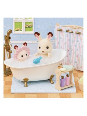 Set de baño y ducha Sylvanian Families con mini-figuras