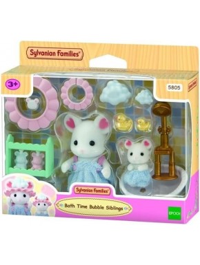 Set Baño de Burbujas con Ratones Sylvanian Families