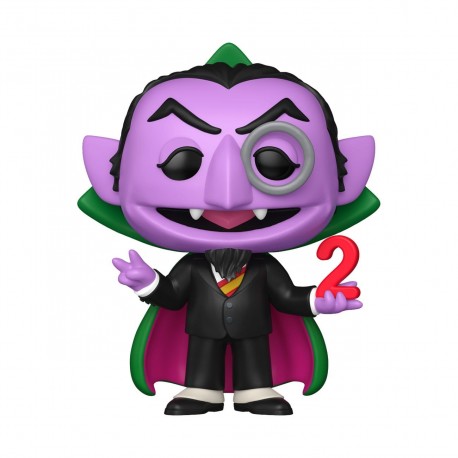 Figura Funko POP! TV The Count Barrio Sésamo de 9 cm