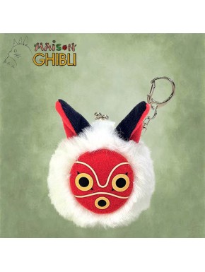 Chaveiro porta-moedas Funwari Máscara San da Studio Ghibli