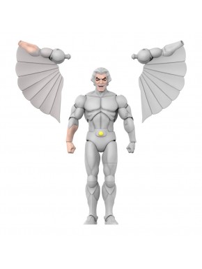 Figura articulada de Darkbird de 18 cm de Super7 con accesorios