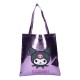 Bolso metálico morado de Kuromi