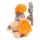 Peluche Fyreslayer Warhammer avec barbe orange et hache
