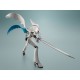 Figura ReFantazio Seeker 19 cm con armadura blanca y capa azul