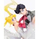 Estatua de Usagi y Tuxedo Mask de Sailor Moon, 24 cm