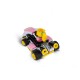 Coche teledirigido Peach Super Mario Kart en color rosa y negro