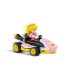 Coche teledirigido Peach Super Mario Kart en color rosa y negro