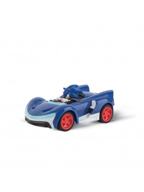 Voiture télécommandée bleue Sonic the Hedgehog 1:43
