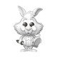 Figura de vinilo White Rabbit Disney Funko POP!