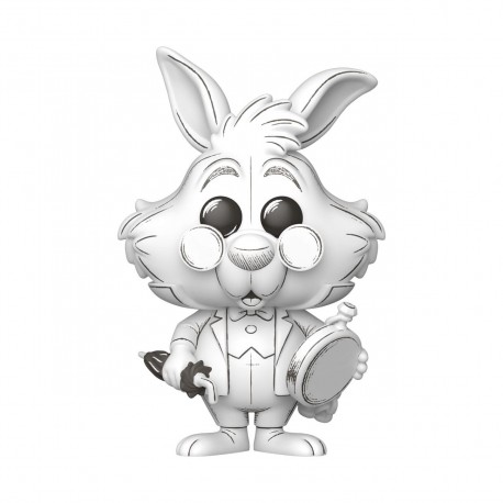 Figura de vinilo White Rabbit Disney Funko POP!