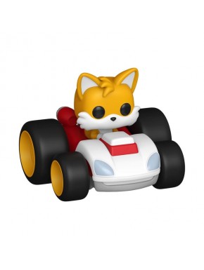 Figura Tails de metal no kart 5 cm Super Racers